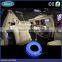 Flexible no UV radiation 2.5mm side glow polymer fiber optic cable for car decoration