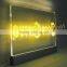 Acrylic Material LED Edge Lit Sign Base