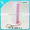 Famous brand pink perfume power bank 2600 mah for outdoor using