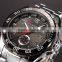 CURREN Brand New Men Black Dial Silver Stainless Steel Auto Date Analog Male Sport Quartz Watch