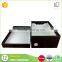 High end custom packaging empty shoe boxes with hole inside