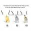 Fashion jewelry gold multi-facet tungsten carbide pendent necklace for men