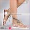 New style ghillie jelly fashion lady shoe