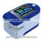 Easy carried medical supplies finger blood pressure monitor pulse oximeter