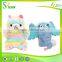 Customized monkey stuffed toys hand puppet for babies