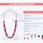 BPA free silicone jewellry accessories hand making necklace