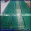 2016 Security fence protect pvc coated serried horizontal wires fence