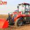 Everun Brand 1 ton Mini Wheel Loader With Snow Bucket