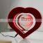 Maglev Rahmen With Heart Shape, Cool Magnetic Suspension Photo Frame With Heart Shape