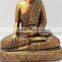 Resin indoor buddha figurine thai gold buddha statues