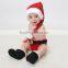 Crochet Christmas Costume Hat&Diaper/Pants Set Newborn Baby Photo Props Toddler Santa Photography Props