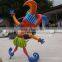 Large FRP clown figurine