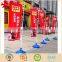 Retractable exhibition aluminium roll up banner stand with double side