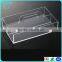 Clear acrylic mirror food tray with handle