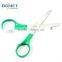 S71030 4-3/4" diverse stainless steel colorful paper cutting student scissor set