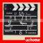 UCHOME Clapper Board Shaped Wall Clock Film Alarm Clock Decoration Clock