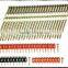 High quality machine grade 21degree round head plastic strip nails ring shank