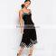 2017 New Model Fashion Spaghetti Straps Women Dress Model