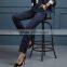 2017 new Korean female occupation with high-grade striped suit trousers pants straight legged trousers custom