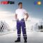 fashion reflective safety 100% polyester cargo pants