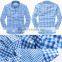 hot product chunky premium cotton plaid china import t shirts