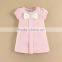 PINK Child Clothes Kids Clothing Summer 100%Cotton Children Dress Kids Dress Girls