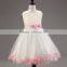 c125#2017 Wholesales party dress with high quality unique baby girl frock design