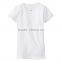 Hot sale woman 100 cotton soft breathable custom print plain tshirt blank