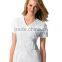 Girl White Cotton Medical Scrubs