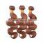 Wholesale hair weave #30 color , human hair