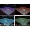Acrylic RGB Star Dancing Floor,LED Star Floor, floor tile with wireless remote