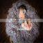Long hair fur blanket Newborn faux fur layer backdrop Baby posing blanket background Baby blasket stuffer Nest filler props