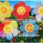 High Quality Wheel Plastic Wind Spinners Windmill for Garden