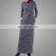 2017 Casual Designer Burqa Photo Muslim Abaya Comfortable Weave Fabric Clothing New Models Moroccan Dress