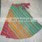 cotton rasta printed ladies skirts
