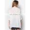 New design women wear causal apparel summer color block printed ladies tops