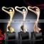 Top market Awards Souvenir Heart Shape Metal Trophy, Military awards trophies