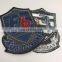 New design letters glass bead iron/sew on patch chenille patches