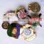 Custom sport baseball colors enamel gold silver lapel pin badge