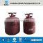 Disposable 50KG 19Bar Helium Tank gas cylinder