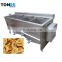 gas deep frying machine for fries/ potato chips frying machine