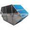 quality low air leakage hydrophilic aluminium foil hexagonal counterflow heat exchanger