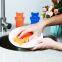custom clean sponge clear kitchen silicone sponge rubber ball