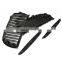 1 Pair Matte  black Single Slat Line Front Grille Kidney grill for BMW 3 Series E90 E91 2005 2006 2007