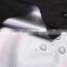 210T 100% polyester taffeta silver coated fabric sun shade for car/for car cover