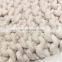 2020 amazon hot sale Hand made holiday gift knitted chunky knit blanket bag,knit blanket cover with tassel