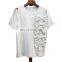 TWOTWINSTYLE Korean Casual Women's T-Shirt O Neck Short Sleeve Patchwork Bowknot T-shirt