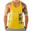 OEM Service fitness men gym muscle tank top custom logo, wholesale sports vest