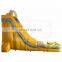 giant yellow commercial pvc outdoor inflatable waterslide for adult