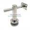 Adjustable Handrail Bracket Glass to Pipe Railing Bracket Glass Mounted Bracket with Pipe